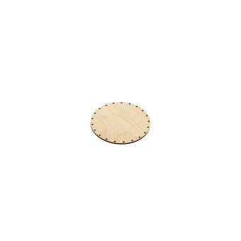 Wickerwork base Plywood 3.0 mm, round 12 cm 